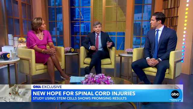 瘫痪男子可以再次行走显示干细胞疗法的潜在益处