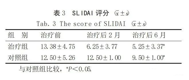 SLIDAI评分 SLIDAI评分