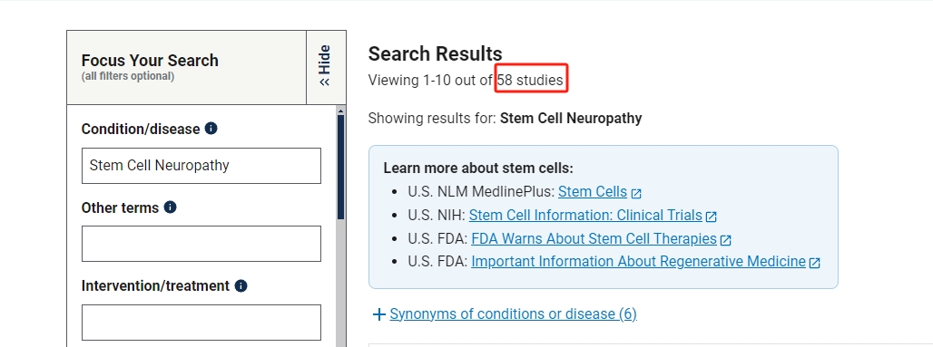 干细胞治疗神经病变的临床研究进展
