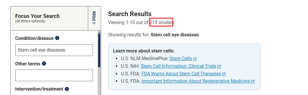 干细胞治疗眼部疾病的临床研究进展 干细胞治疗眼部疾病的临床研究进展