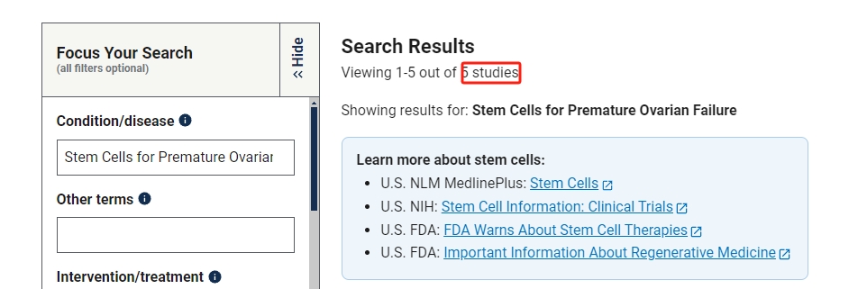 干细胞治疗卵巢早衰的临床研究进展 干细胞治疗卵巢早衰的临床研究进展
