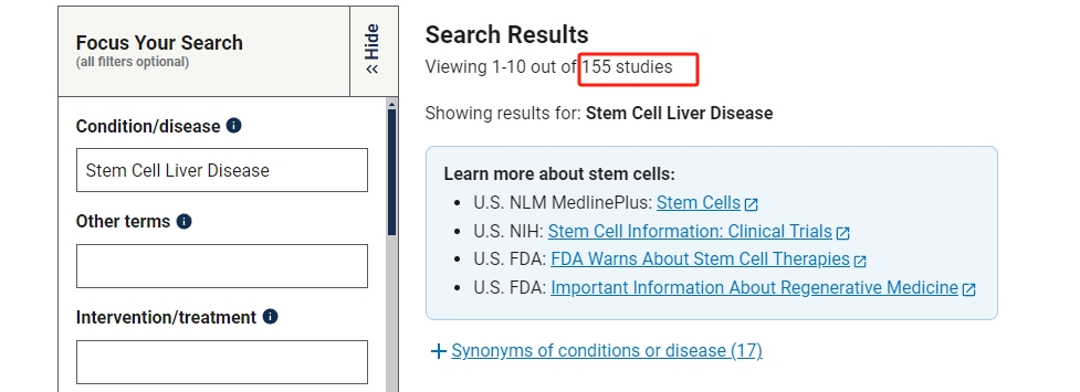 干细胞治疗肝病的临床研究进展