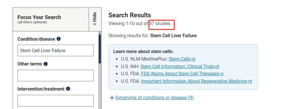 干细胞治疗肝衰竭的临床研究进展