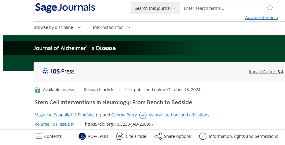 神经修复新纪元：干细胞的多靶点机制与六大神经系统疾病的临床转化进展