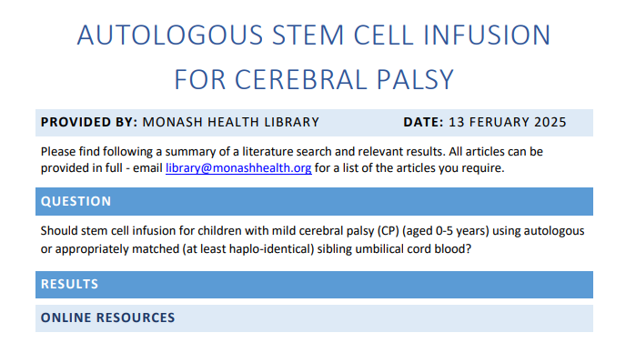 自体干细胞输注用于治疗脑瘫 自体干细胞输注用于治疗脑瘫