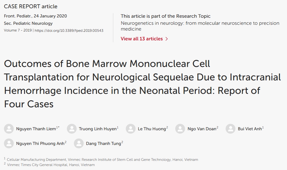 骨髓单核细胞移植治疗新生儿颅内出血后遗症的疗效观察:附4例报告 骨髓单核细胞移植治疗新生儿颅内出血后遗症的疗效观察:附4例报告