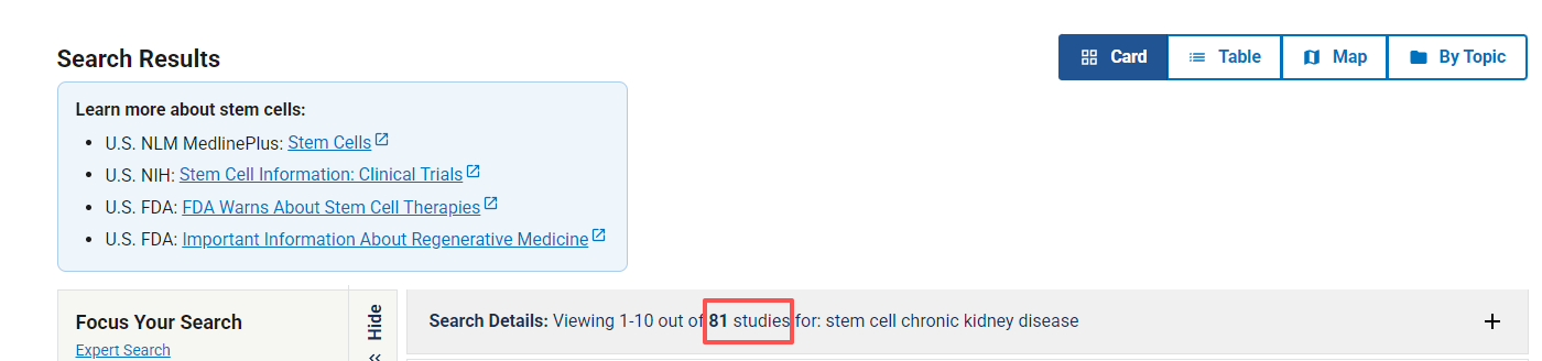 干细胞治疗慢性肾病的临床研究进展
