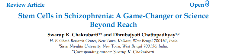 干细胞治疗精神分裂症：颠覆性技术还是遥不可及的科学