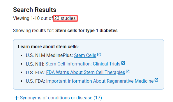 干细胞治疗1型糖尿病的临床研究进展