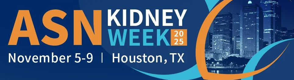 美国肾脏病学会Kidney Week 2025