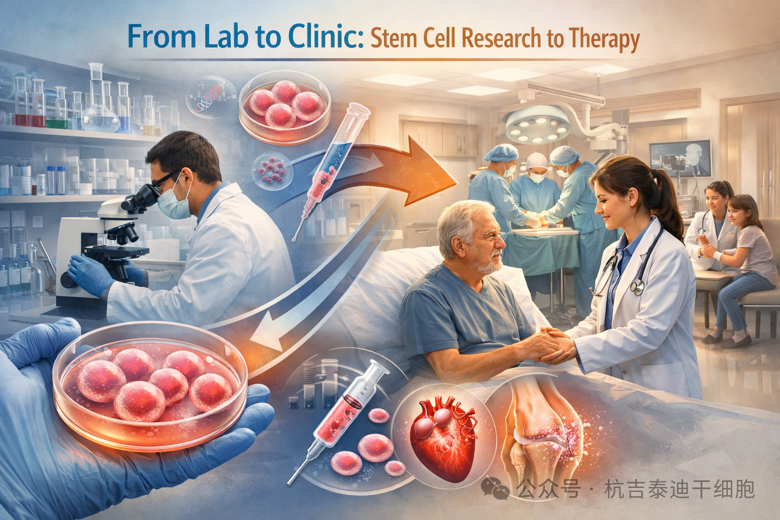 从实验室到临床:干细胞研究如何转化为治疗 从实验室到临床:干细胞研究如何转化为治疗