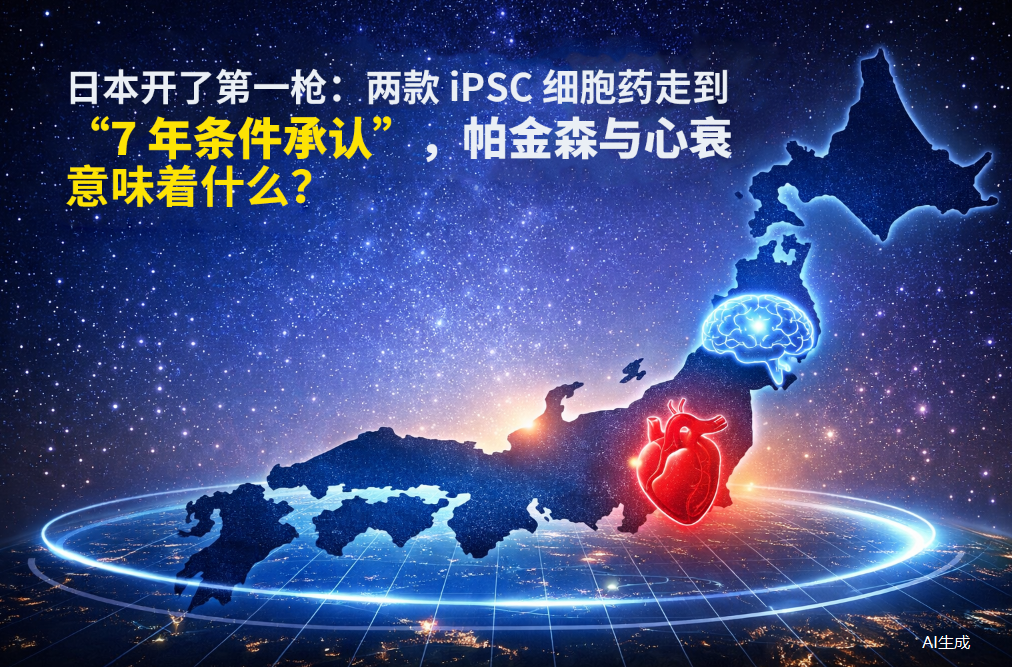 全球首款！两款干细胞疗法获批日本，用于心衰和帕金森病