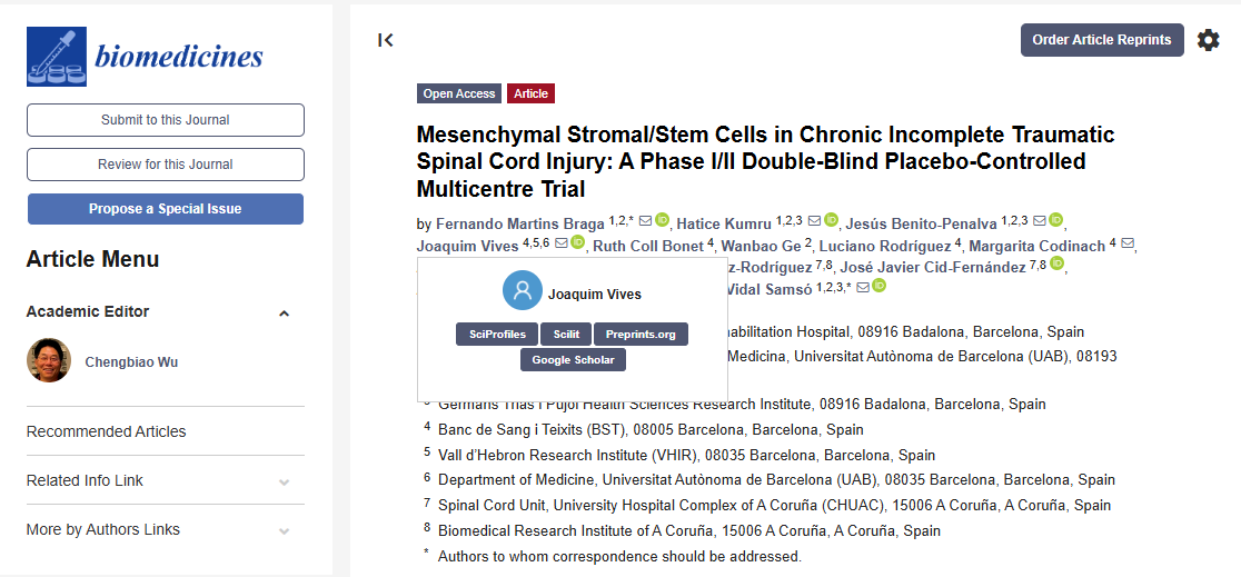 间充质基质/干细胞治疗慢性不完全性创伤性脊髓损伤：一项 I/II 期双盲安慰剂对照多中心试验