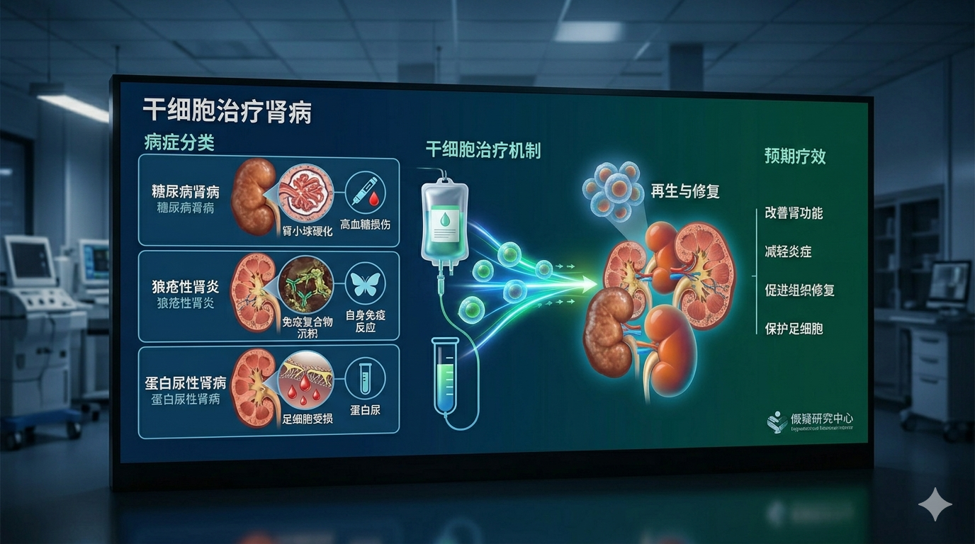 间充质干细胞治疗糖尿病肾病与狼疮性肾炎:系统评价与荟萃分析(2026)