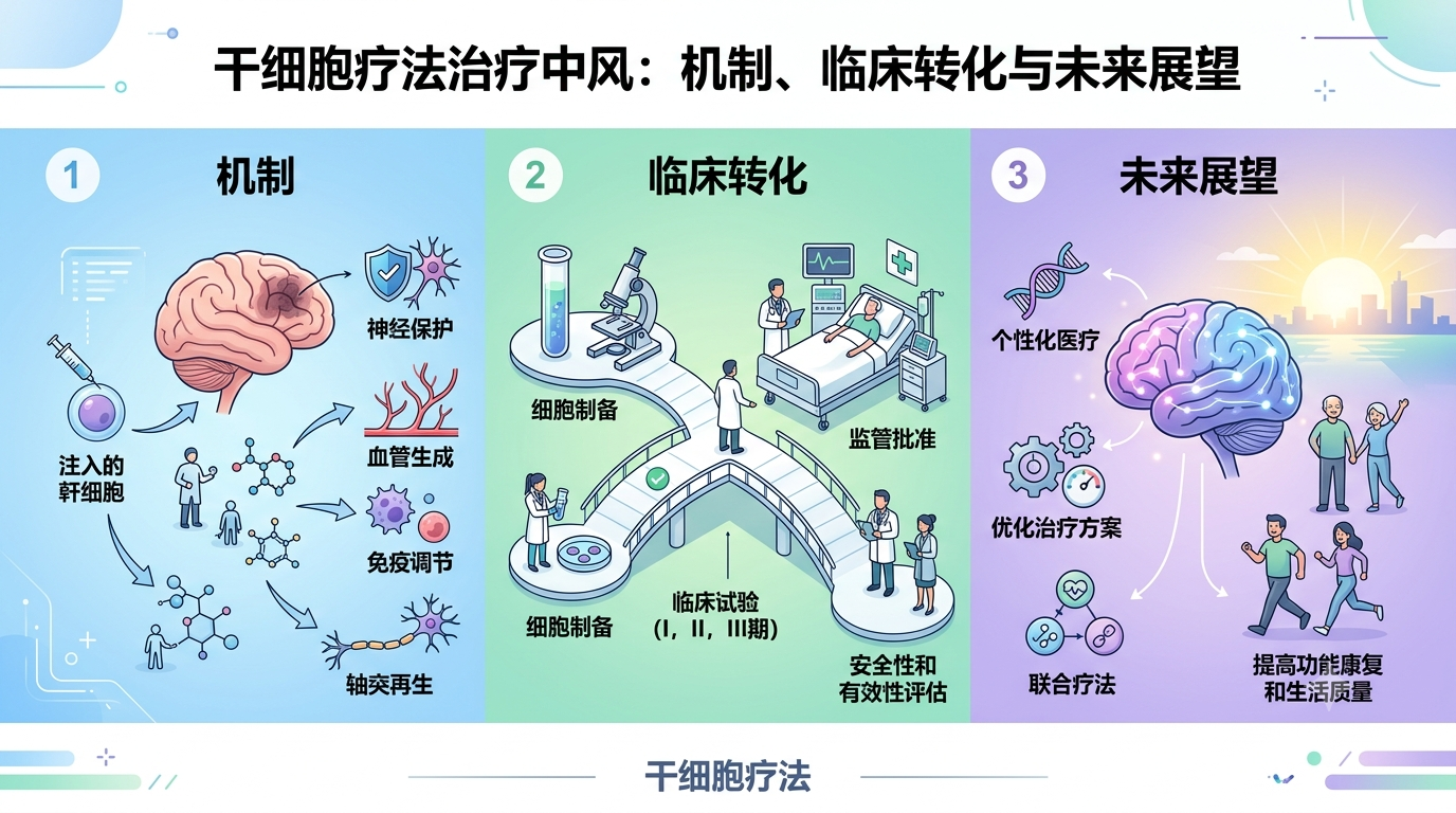 干细胞治疗卒中:从旁分泌机制到临床转化的系统综述——2026年最新进展 干细胞治疗卒中:从旁分泌机制到临床转化的系统综述——2026年最新进展