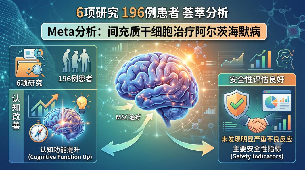 低剂量反而效果更好?解读2026最新干细胞治疗阿尔茨海默病循证证据 低剂量反而效果更好?解读2026最新干细胞治疗阿尔茨海默病循证证据